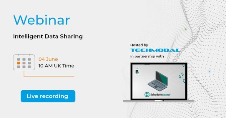 scheddulecleaner webinar by techmodal uk