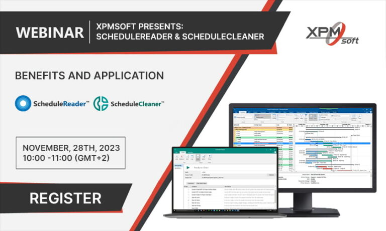 Webinar: ScheduleReader & ScheduleCleaner – Benefits & Application Presented by XPMsoft