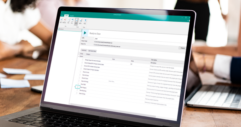 Checklist – What Project Data to Clean Before Sharing Your .XER File